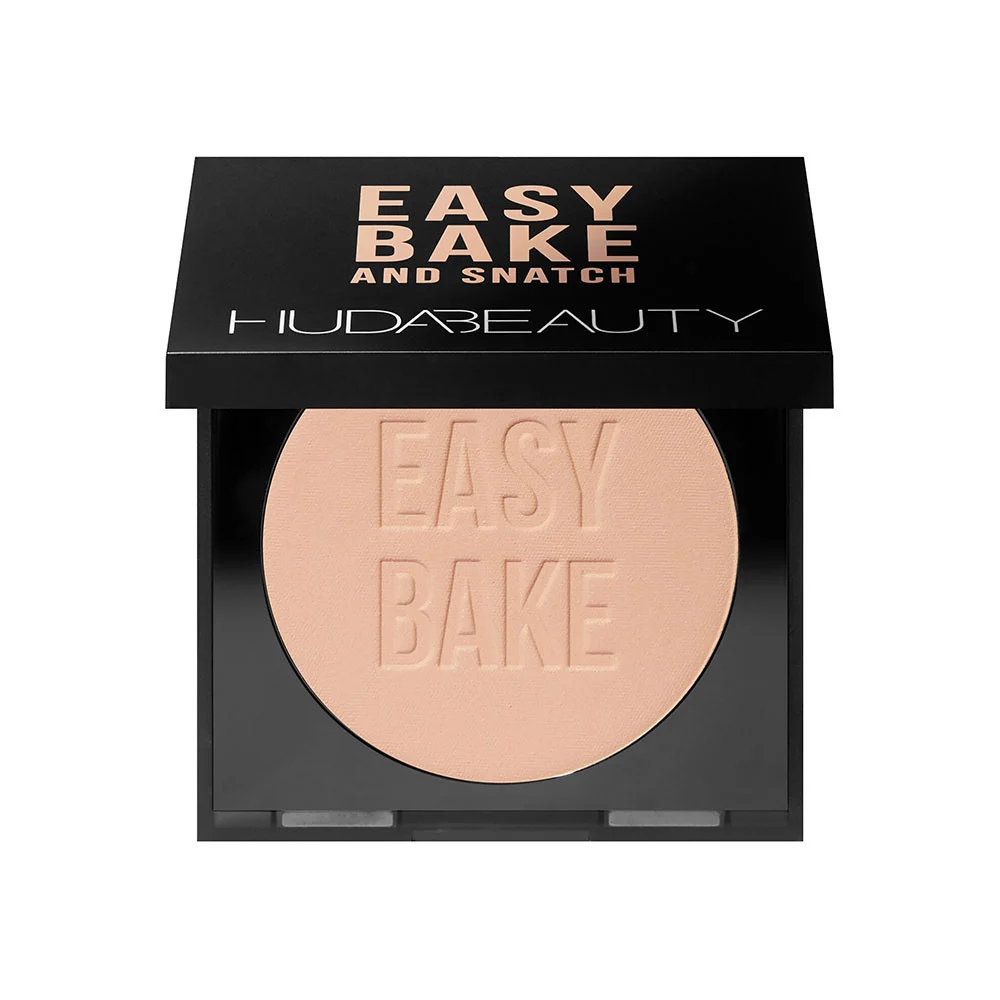 Huda Beauty- Easy Bake And Snatch- Pressed Brightening And Setting Powder
